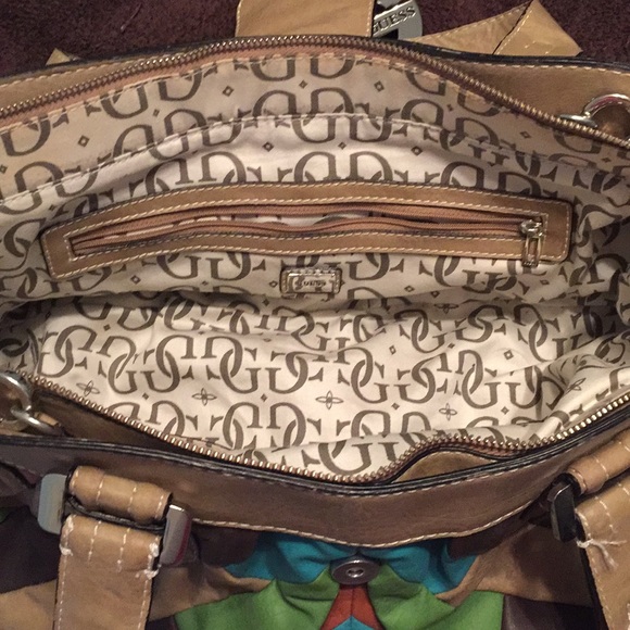 Guess Boho satchel purse - Picture 3 of 8